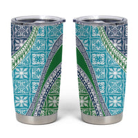 Hawaiian Quilt Pattern Tumbler Cup Fresh Color Mixed - Polynesian Pride