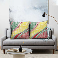 Hawaiian Quilt Pattern Pillow Cover Special Color Mixed - Polynesian Pride