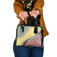 Hawaiian Quilt Pattern Shoulder Handbag Special Color Mixed LT01 One Size Multicolor - Polynesian Pride