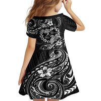 Polynesian Turtle Valentine Family Matching Off Shoulder Maxi Dress and Hawaiian Shirt You And Me Hibiscus Heart LT01 - Polynesian Pride