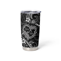 Polynesian Turtle Valentine Tumbler Cup You And Me Hibiscus Heart LT01 - Polynesian Pride