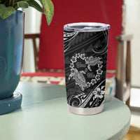 Polynesian Turtle Valentine Tumbler Cup You And Me Hibiscus Heart LT01 - Polynesian Pride