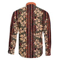 Hawaii Hibiscus Family Matching Puletasi and Hawaiian Shirt Retro Style - Polynesian Pride