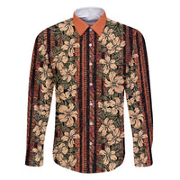 Hawaii Hibiscus Family Matching Tank Maxi Dress and Hawaiian Shirt Retro Style - Polynesian Pride