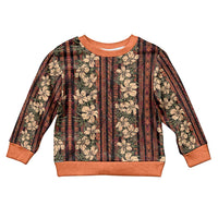 Hawaii Hibiscus Kid Ugly Christmas Sweater Retro Style - Polynesian Pride