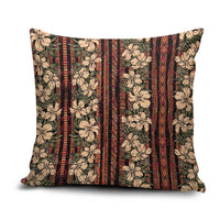 Hawaii Hibiscus Pillow Cover Retro Style - Polynesian Pride