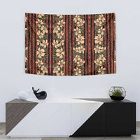 Hawaii Hibiscus Tapestry Retro Style - Polynesian Pride