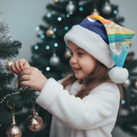 Hawaii Beach Landscape Time-Lapse Christmas Santa Hat Tropical Plumeria Flowers - Polynesian Pride