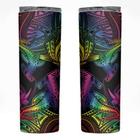 LGBT History Month Skinny Tumbler Polynesian Hammerhead Shark