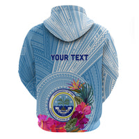 Micronesia Culture Day Zip Hoodie Tribal Pattern Tropical Style LT01 - Polynesian Pride