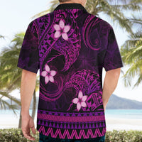 FSM Culture Day Hawaiian Shirt Tribal Pattern Pink Version LT01 - Polynesian Pride