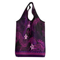 FSM Kosrae State Grocery Bag Tribal Pattern Pink Version