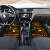 FSM Yap State Car Mats Tribal Pattern Gold Version