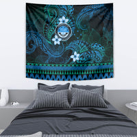FSM Culture Day Tapestry Tribal Pattern Ocean Version