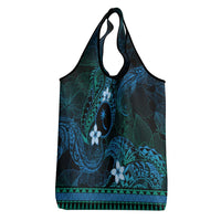 FSM Chuuk State Grocery Bag Tribal Pattern Ocean Version