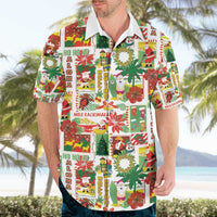 Hawaiian Santa Christmas Pattern Hawaiian Shirt White Version LT01 - Polynesian Pride