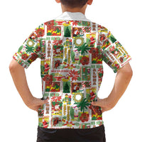 Hawaiian Santa Christmas Pattern Hawaiian Shirt White Version LT01 - Polynesian Pride