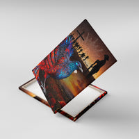 New Zealand Tui Bird Soldier ANZAC Canvas Wall Art Lest We Forget LT03