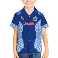 Custom Manu Samoa Rugby Hawaiian Shirt Polynesian Tattoo LT03