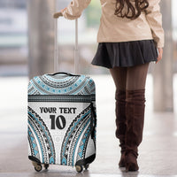 Custom Flying Fijians Rugby Luggage Cover Tapa Tribal Cloth