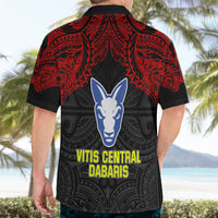 Vitis Central Dabaris Rugby Hawaiian Shirt Papua New Guinea Polynesian Tattoo LT03 - Polynesian Pride