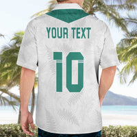 Custom New Zealand Football Hawaiian Shirt Go All Silver Ferns - Towards World Cup 2026