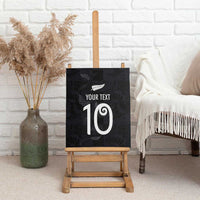 Custom New Zealand Rugby Canvas Wall Art All Silver Ferns Blacks