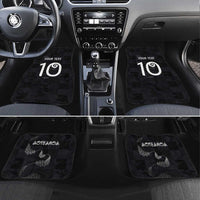Custom New Zealand Rugby Car Mats All Silver Ferns Blacks
