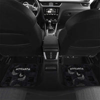 Custom New Zealand Rugby Car Mats All Silver Ferns Blacks