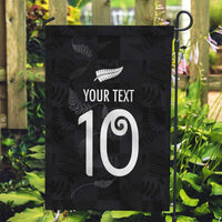 Custom New Zealand Rugby Garden Flag All Silver Ferns Blacks