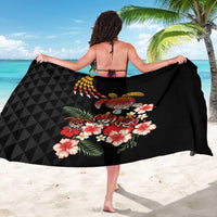 Hawaiian Hibiscus Turtle and Tropical Flower Sarong Dynamic Vibe