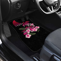Hawaiian Hibiscus Turtle and Tropical Flower Car Mats Sweet Vibe