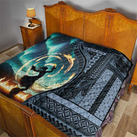 Samoan Siapo Motif and Siva Afi Dance Quilt