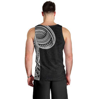Samoan Art Tattoo Polynesian Pattern Men Tank Top