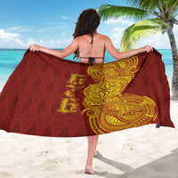 Tonga 676 Ngatu Tribal Tattoo Sarong