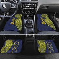 Personalised Tokelau Classic Ngatu Motifs Car Mats