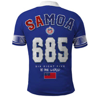 Toa Samoa Rugby Polo Shirt Six Eight Five to The World