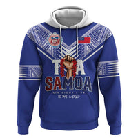 Toa Samoa Rugby Zip Hoodie Six Eight Five to The World