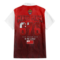 Mate Ma'a Tonga Rugby Family Matching Mermaid Dress and Hawaiian Shirt Six Seven Six to The World