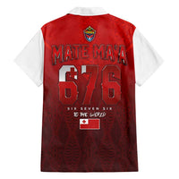 Mate Ma'a Tonga Rugby Family Matching Tank Maxi Dress and Hawaiian Shirt Six Seven Six to The World