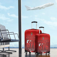 Mate Ma'a Tonga Rugby Luggage Cover Six Seven Six to The World