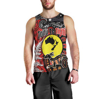 Aotearoa and Australia Toitu Te Tiriti Men Tank Top Honour the Treaty - Te Tiriti Is Us