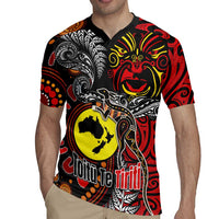 Aotearoa and Australia Toitu Te Tiriti Rugby Jersey Honour the Treaty - Stand Together Stand Stronger