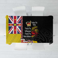 Aotearoa and Niue Toitu Te Tiriti Tablecloth Honour the Treaty - Fight Together Stand Together