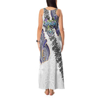 Traditional Art Hawaiian Kakau Tattoos Tank Maxi Dress Graffiti Style LT03 - Polynesian Pride