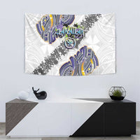 Traditional Art Hawaiian Kakau Tattoos Tapestry Graffiti Style - Polynesian Pride