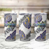 Traditional Art Hawaiian Kakau Tattoos Tumbler Cup Graffiti Style LT03 - Polynesian Pride