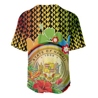 Hawaii Womens Day Wahine Baseball Jersey Strong Beautiful Woman with Kakau Style LT03 - Polynesian Pride