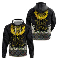 Flores de Mayo and Filipino Fiesta Zip Hoodie The Sun-Jasmine and Polynesian Yakan Tattoo Barong Style