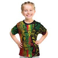 Aotearoa Reggae Kid T Shirt Maori Reggae-One Love LT03 Reggae - Polynesian Pride